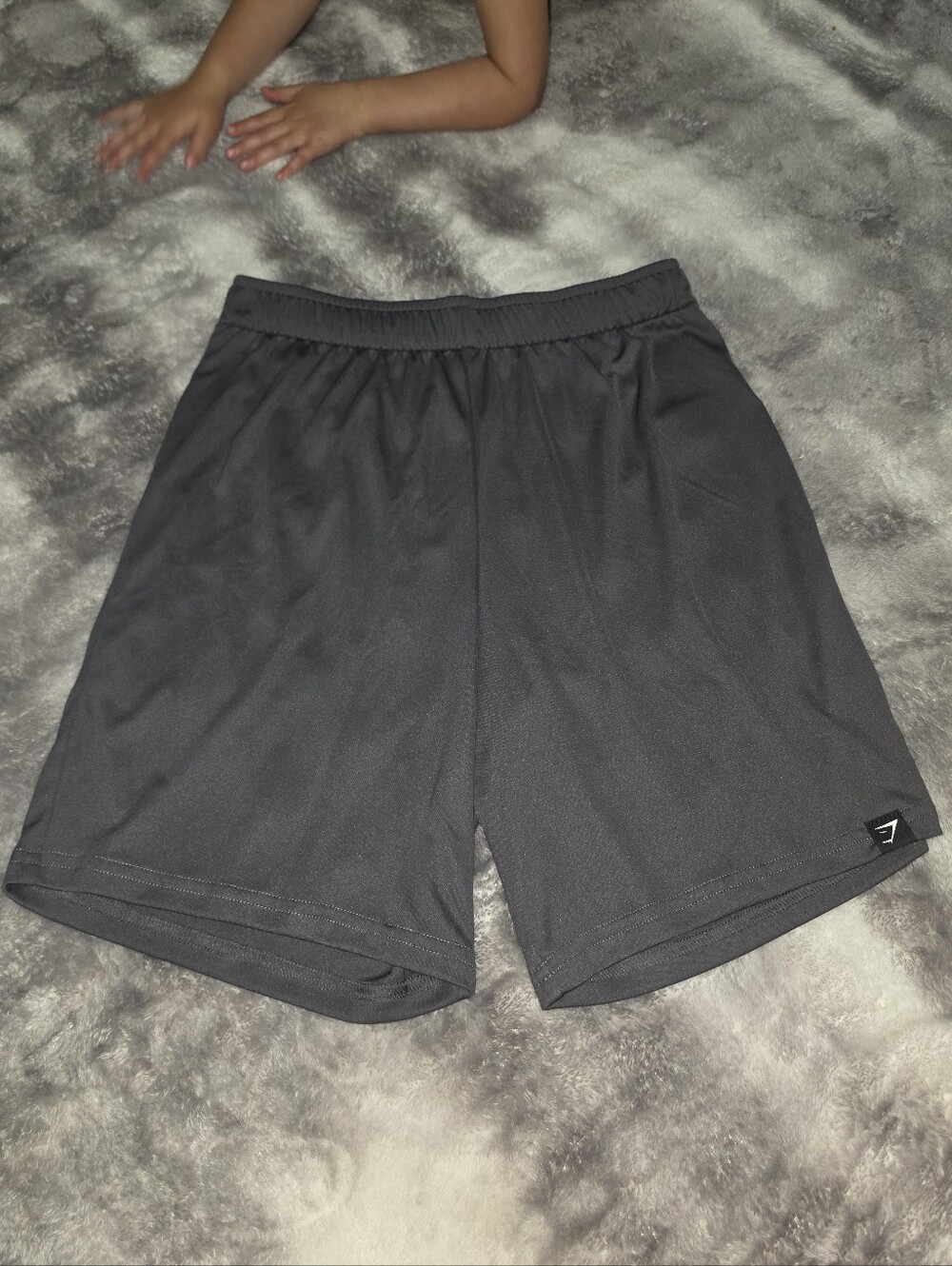 Gymshark Men's Athletic Shorts - Charcoal Gray